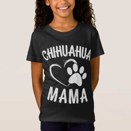 おもしろいチワホアママギフトペットラバーアパレルドッグチー –  Tシャツ (正面)