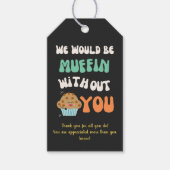 おもしろいチームの従業員の仕事仲間の評価 ギフトタグ (正面)