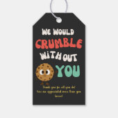 おもしろいチームの従業員の仕事仲間の評価 ギフトタグ (正面)