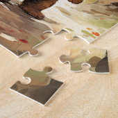 おもしろいテディベアをテーマにした子供向けパズル ジグソーパズル (側面)