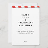 おもしろいテニス シーズンカード (裏面)