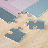 おもしろいディスコピンクガールズカスタムクリスマス ジグソーパズル (側面)