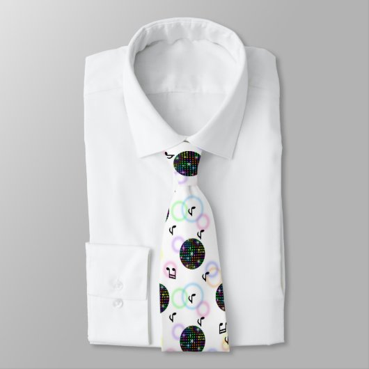 おもしろいディスコボールタイ ネクタイ (タイ)