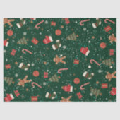 おもしろいデカップクリスマスティッシュペーパー 薄葉紙 (正面)