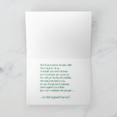 おもしろい'デクリピット建物'誕生日カード カード (内部)