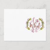 おもしろいデザインとことわざ ポストカード (正面)