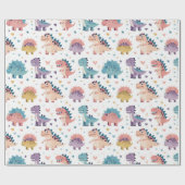 おもしろいデザインカラフルパターン ラッピングペーパー (フラット)