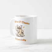 おもしろいデザインコーヒーマグ コーヒーマグカップ (正面左)