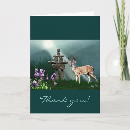 おもしろいデザイン全員の子供のために！ サンキューカード (正面)