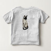 おもしろいデザイン全員の子供のために！ トドラーTシャツ (裏面)