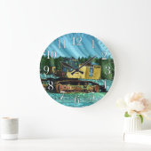 おもしろいデザイン全員の子供のために！ ラージ壁時計 (ホーム)