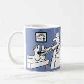 おもしろいデザイン コーヒーマグカップ (左)