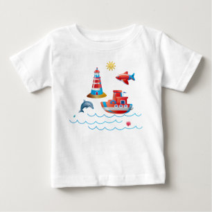 おもしろいデザイン ベビーTシャツ