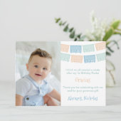 おもしろいデザートカラーズメキシカンフィエスタ写真 サンキューカード (スタンド正面)