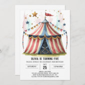 おもしろいデジタルウィムシー回路誕生日 招待状 (正面/裏面)