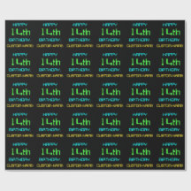 おもしろいデジタルコンピューティングをテーマにした14誕生日