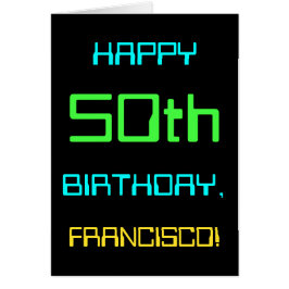 おもしろいデジタルコンピューティングをテーマにした50誕生日