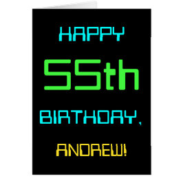 おもしろいデジタルコンピューティングをテーマにした55誕生日