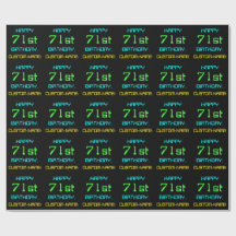 おもしろいデジタルコンピューティングをテーマにした71誕生日