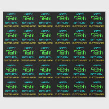 おもしろいデジタルコンピューティングをテーマにした96誕生日