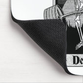 おもしろいデッドリフト ハロウィンジム用スケルトン マウスパッド (コーナー)