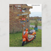 おもしろいデンマークはがき! ポストカード (正面)