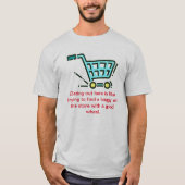 おもしろいデートすること Tシャツ (正面)