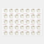 おもしろいトイパーソナライズされたレ紙包装紙 ラッピングペーパーシート (正面3)