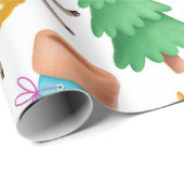 おもしろいトインデアホリデーラッピング紙 ラッピングペーパー (ロールコーナー)