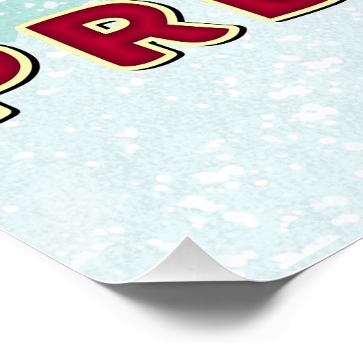 おもしろいトナカイ大統領選挙 ポスター (コーナー)