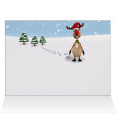 おもしろいトナカイ新年クリスマスツリー2025 (内部横(上))