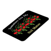 おもしろいトマトは私の土壌の仲間だ マグネット (左側)