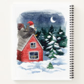 おもしろいトムテンスウェーデンクリスマスレシピ本 ノートブック (裏面)