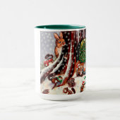 おもしろいトラベルホリデーマグ マグカップ (中央)