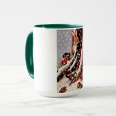 おもしろいトラベルホリデーマグ マグカップ (正面左)