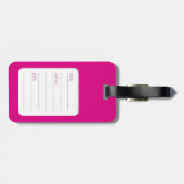 おもしろいトラベル世界インスピレーション引用文ラゲージタグ ラゲッジタグ (裏面横)