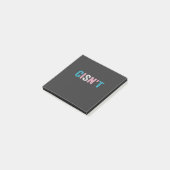 おもしろいトランスジェンダープライドシサン・トLGBTQトランス国旗 ポストイット (アングル)