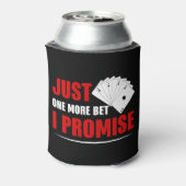 おもしろいトランプのポーカーもう1つのベット賭博 缶クーラー (缶裏面)