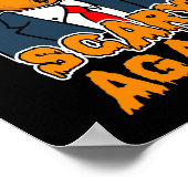 おもしろいトランプハロウィーン再びハロウィーンを怖くする ポスター (角)