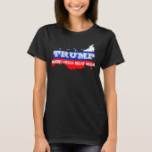 「おもしろいトランプ。再びロシア素晴らしをつくる» Tシャツ (正面)