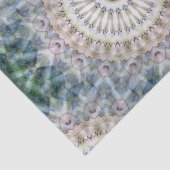 おもしろいトリップ（幻覚体験）のようなヒッピーサイケデリックフラクタル万華鏡のように千変万化するパタ 薄葉紙 (詳細)