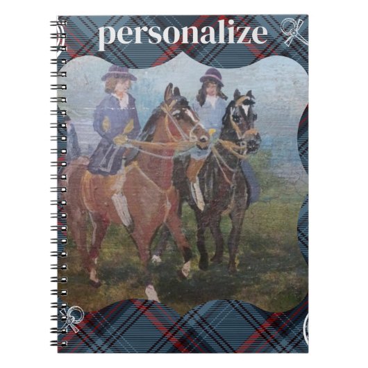 おもしろいトレイルライド ノートブック (正面)