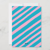 おもしろいトレンディークリスマスパーティー保存日付 シーズンカード (裏面)