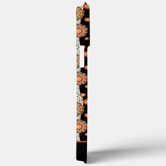 おもしろいトレンディーフローラスモダンテイ名のインスピリシティ Case-Mate iPhoneケース (裏面 / 右)