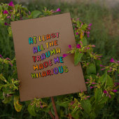 おもしろいトレンディーレインボーエステティックポスター ポスター