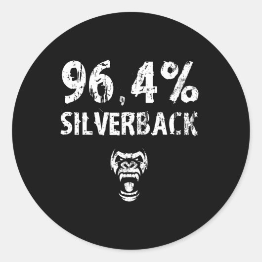 おもしろいトレーニングジムジョークTeeボディビルフィッツ ラウンドシール (正面)