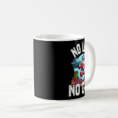 おもしろいトレーニングリフティングクリスマスサンタスクアットジムボー コーヒーマグカップ (正面右)