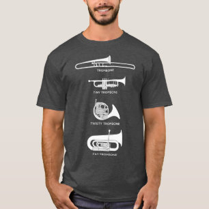 おもしろいトロンボーンの種類(2) Tシャツ