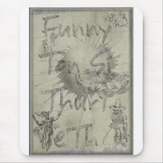 おもしろいトンSi thurt Eth マウスパッド