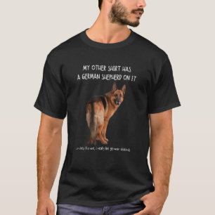 おもしろいドイツの羊飼いIt犬はDontショップを採用 Tシャツ